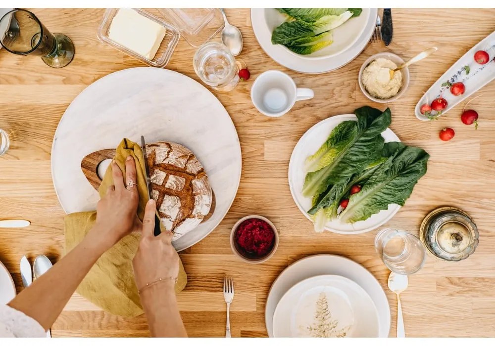 Tavolo da pranzo in rovere naturale , 180 x 90 cm Filippa - Rowico