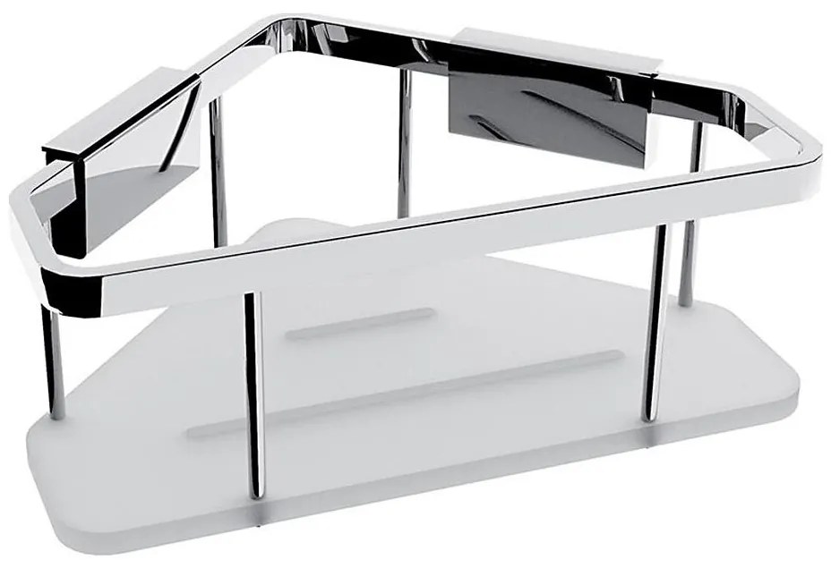 NIMCO Ki 14003-B-26 - Mensola a muro per doccia KIBO cromo lucido