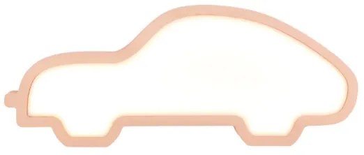 Lampada da tavolo LED per bambini CAR LED/11W/230V rosa