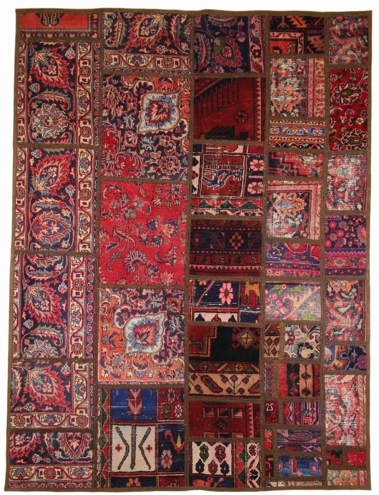 Patchwork Tappeto persiano 170x220 (Iran)