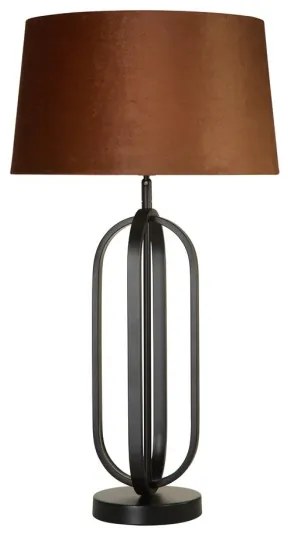 Searchlight EU91101OR - Lampada da tavolo CHIC 1xE27/60W/230V arancione