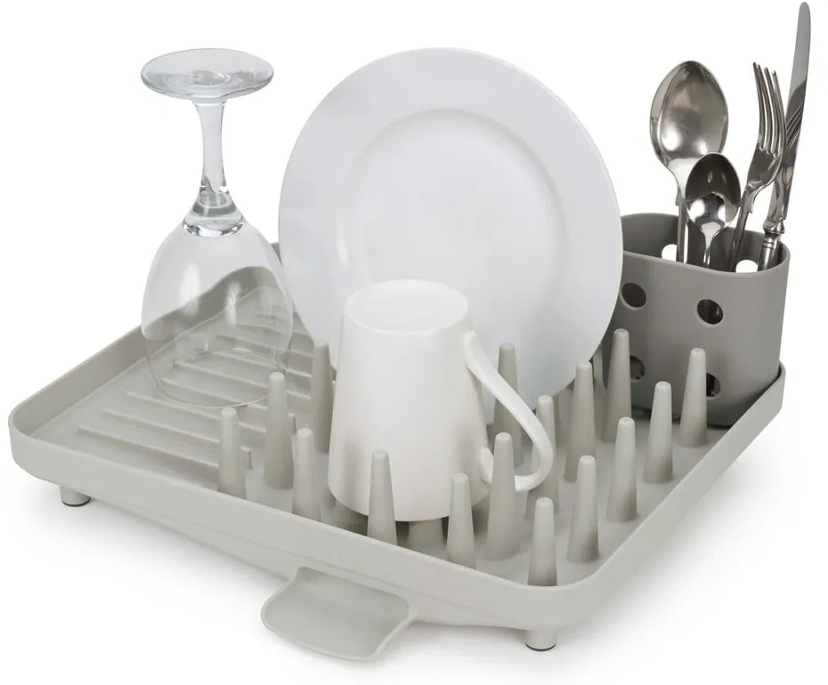 Vassoio di raccolta in plastica grigio chiaro 33,5x31,5 cm Duo - Joseph Joseph