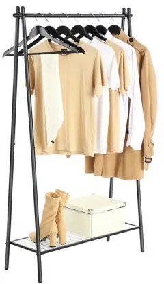 Appendiabiti da terra LINEA nero