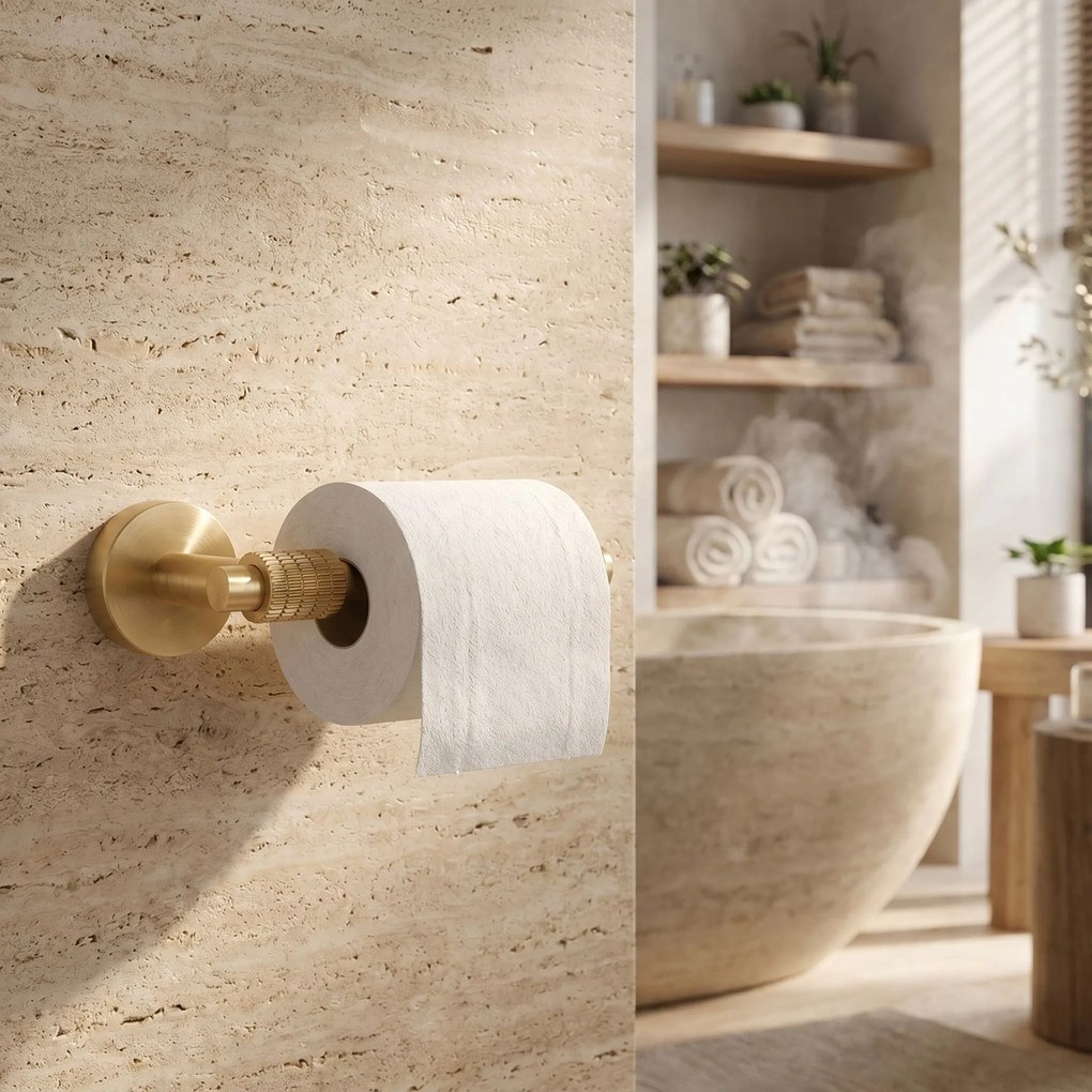 PORTA CARTA IGIENICA 29105 Rivo Brush Gold