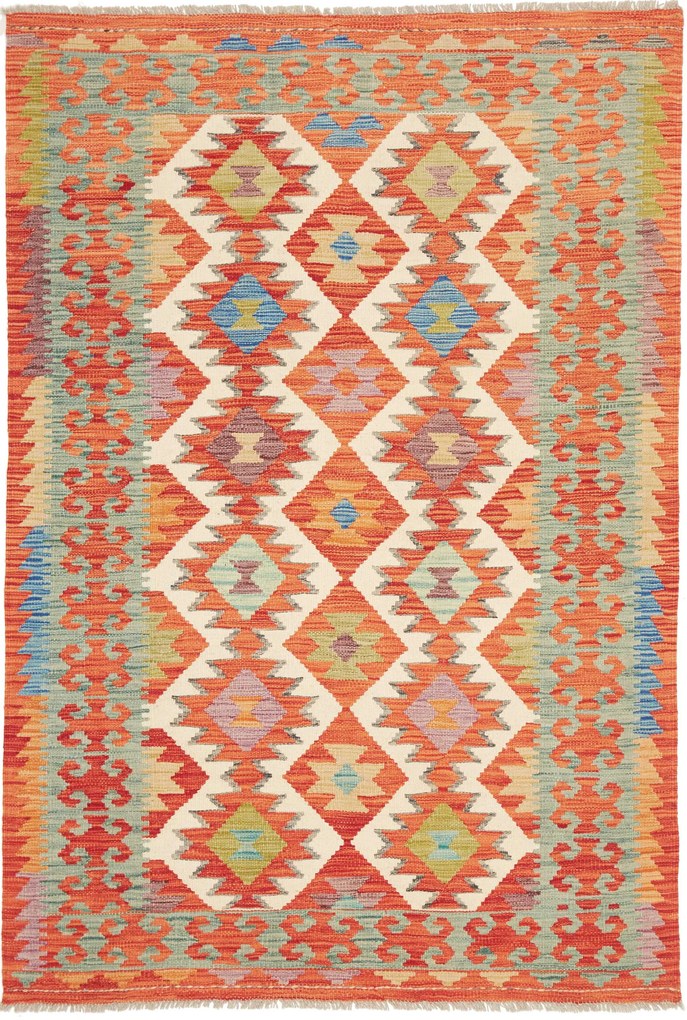 Kilim Tappeto 180x120 (Pakistan) Tessuto A Mano