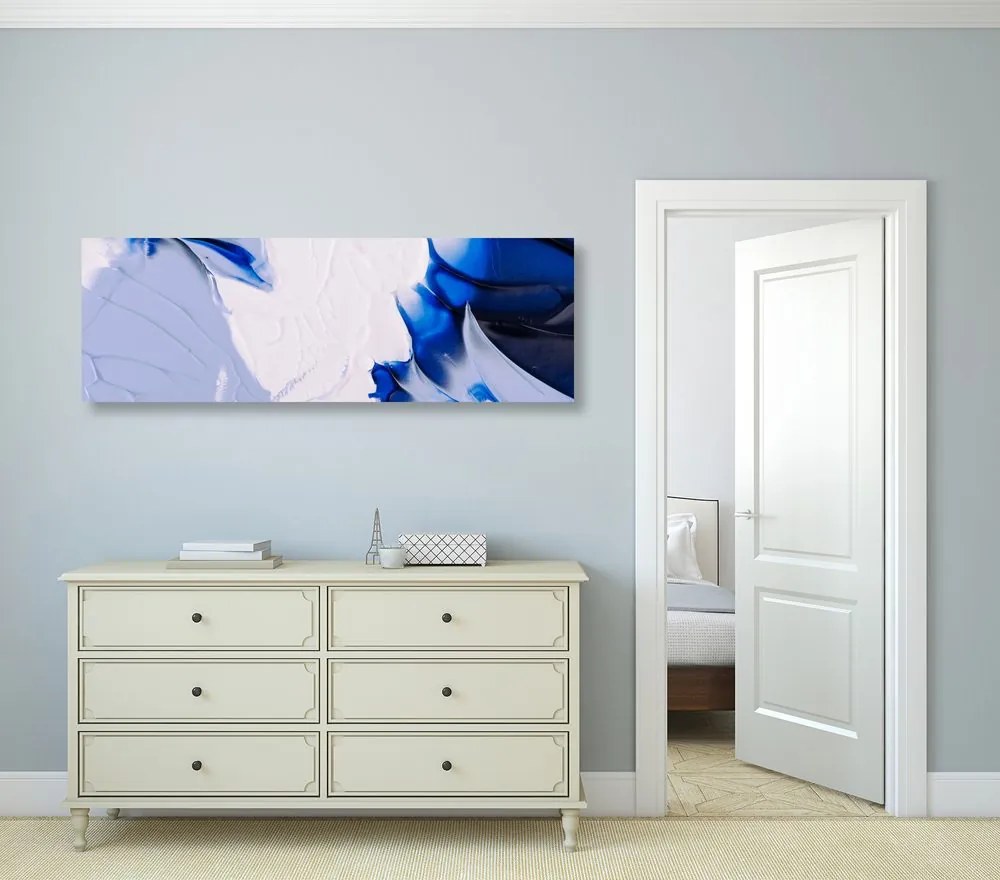 Quadro su tela – Pittura astratta a tre colori