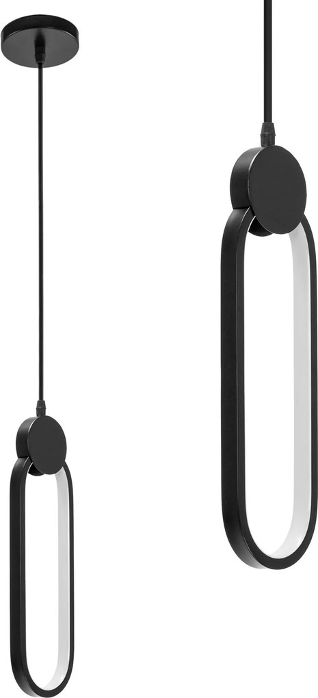 Lampada Da Soffitto LED APP851-CP BLACK