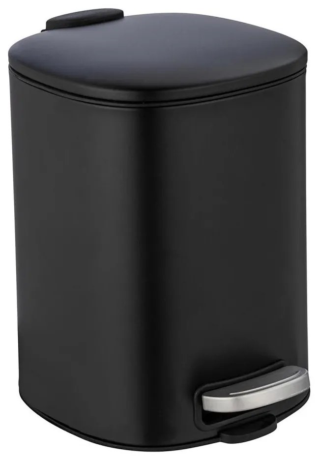 WENKO 24781100 - Cestino ALASSIO 20,5x27 cm nero