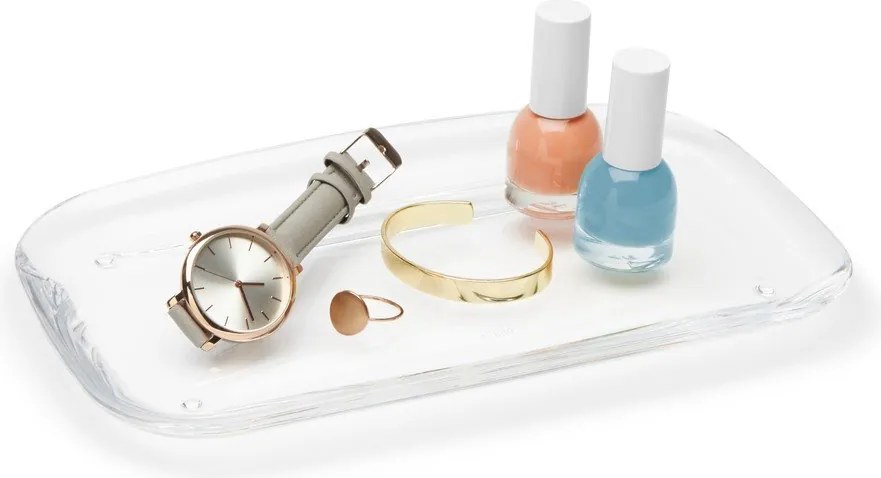 Organizzatore per bagno in plastica Droplet - Umbra