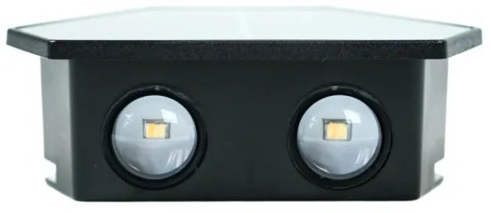 Immax 08488L - Lampada solare da parete LED 2W 5V IP54 con sensore