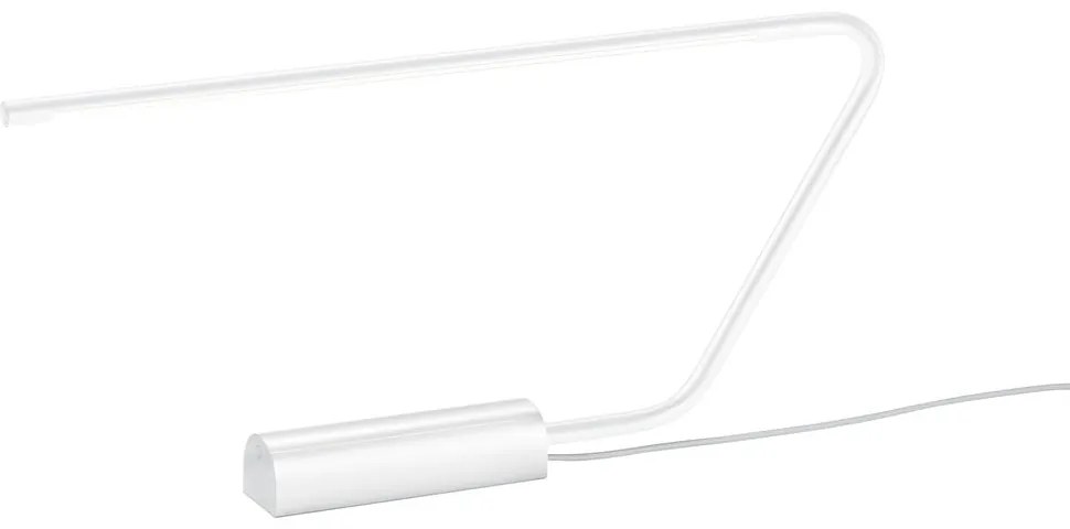 Lampada da tavolo LED bianca (altezza totale 33 cm) Olea – Trio Select