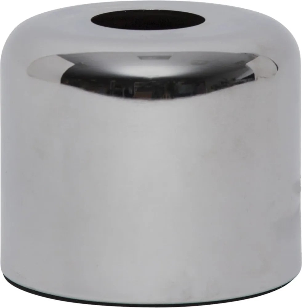 Supporto per lampada argentato 10 cm Glans – Star Trading