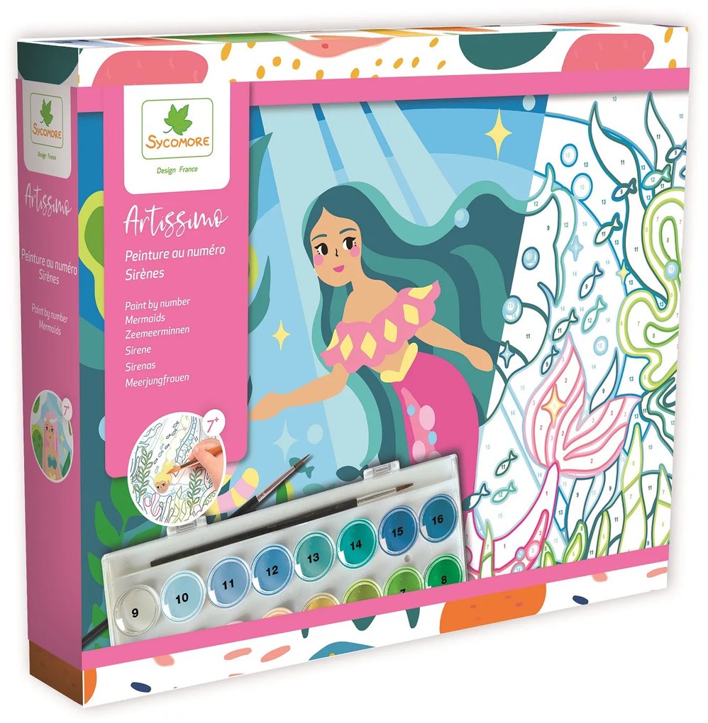 Artissimo - Pittura con i numeri - Sirene