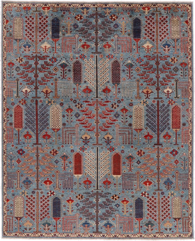 Samarkand Tappeto 300x240 (Afghanistan) Annodato A Mano
