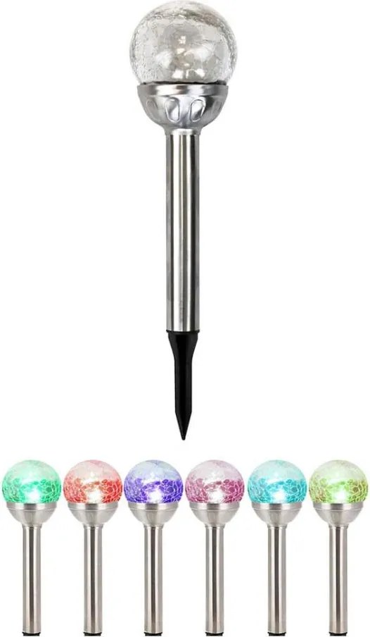 Grundig - Lampada solare a LED, 1,2 V, 600 mAh, multicolore