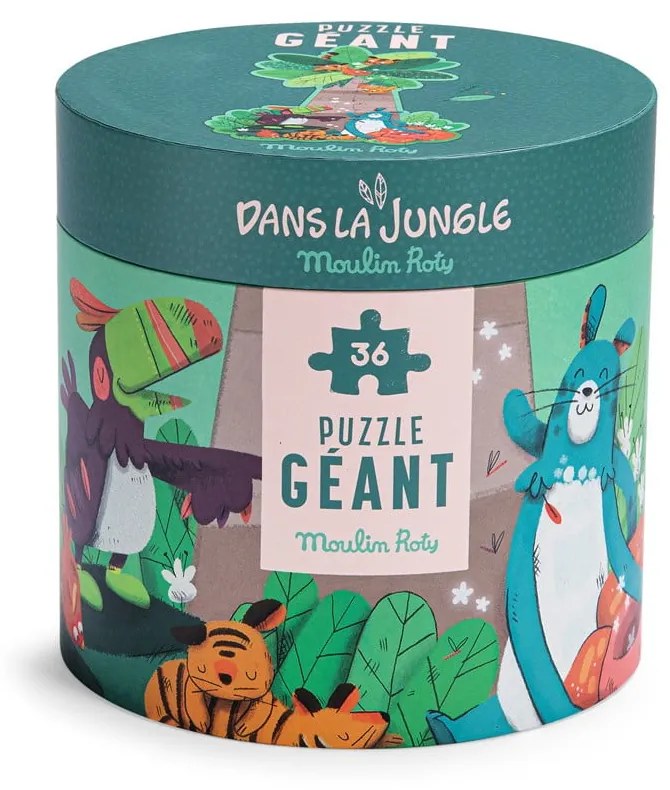 Puzzle Dans la Jungle - Moulin Roty