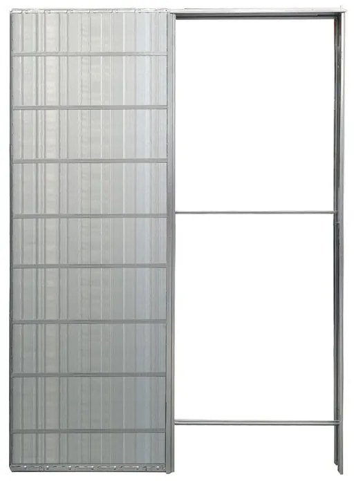 Controtelaio per porta scorrevole per cartongesso L 90 x H 210 cm