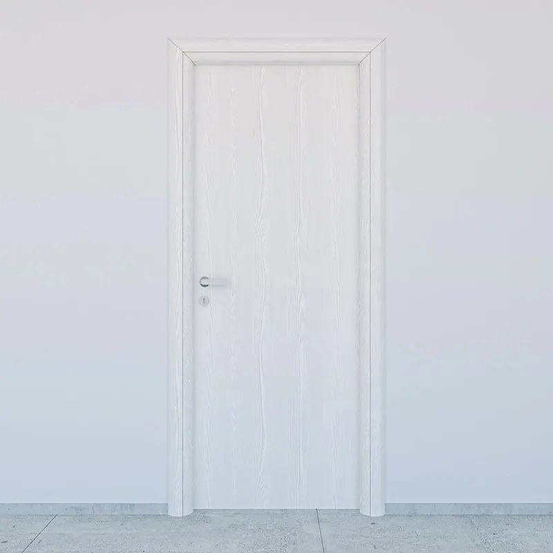 Porta battente Lait bianco L 60 x H 210 cm reversibile