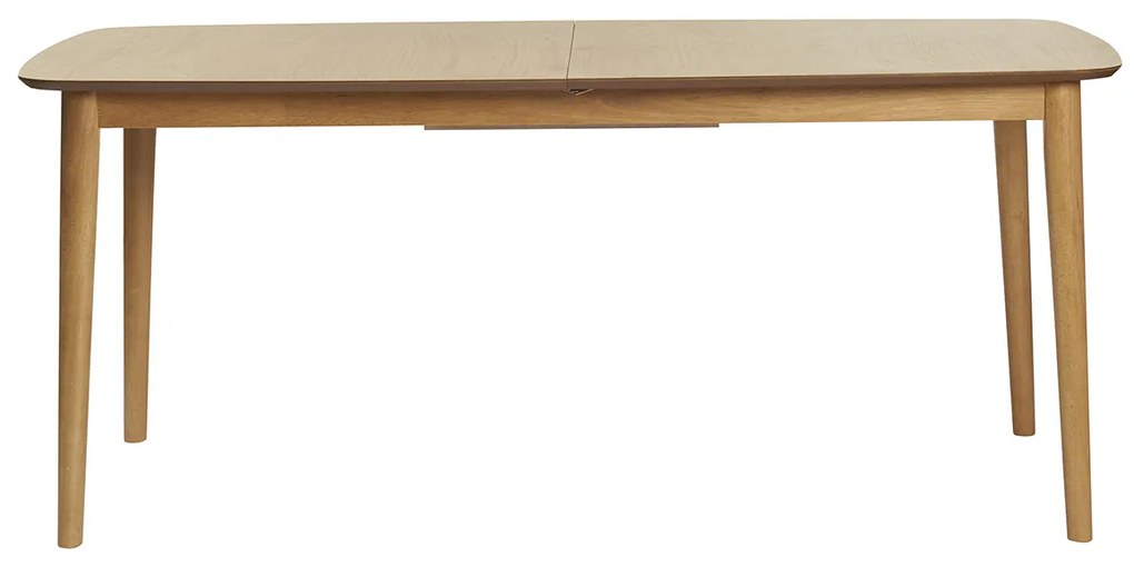 Tavolo da pranzo rettangolare allungabile in legno chiaro rovere L180-220 cm EGO