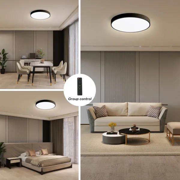 Brilagi-LED Lampada dimmerabile POOL SMART LED/48W/230V 40 cm Wi-Fi Tuya+telecomando čer