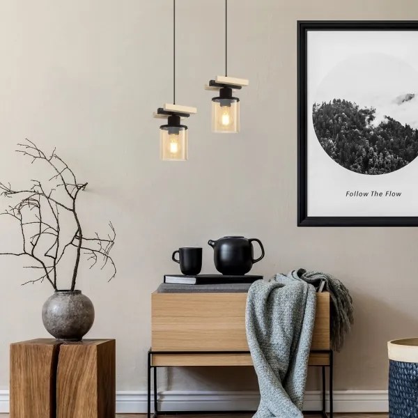 Rabalux 72081 - Lampadario a stelo NIYLAH 1xE27/25W/230V