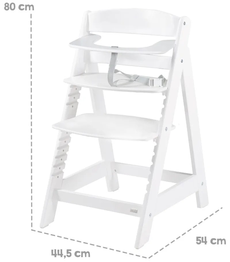 Sedia da pranzo bianca Luxe - Roba