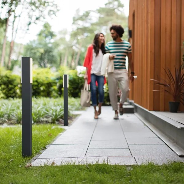 Philips 16489/93/P0 - Colonna da esterno STRATOSPHERE 2xLED/4,5W IP44