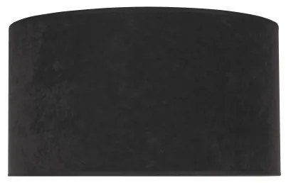 Duolla - Plafoniera ROLLER 1xE27/15W/230V diametro 40 cm nero/oro