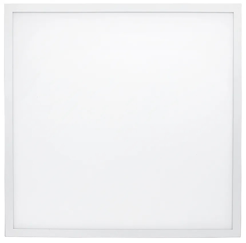 Pannello Led 48W 60x60cm no Flicker Cornice bianca quadrata Bianco neutro 4500K M LEDME