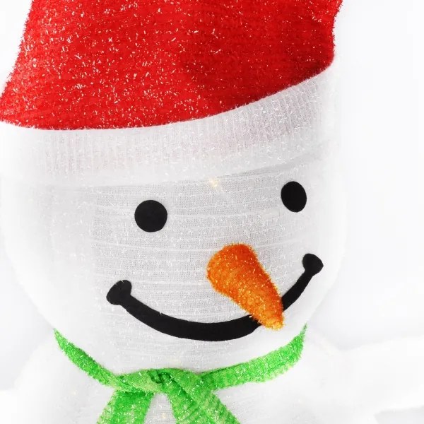 Brilagi - Decorazione natalizia da esterno a LED 40xLED/3xAA IP44 pupazzo di neve