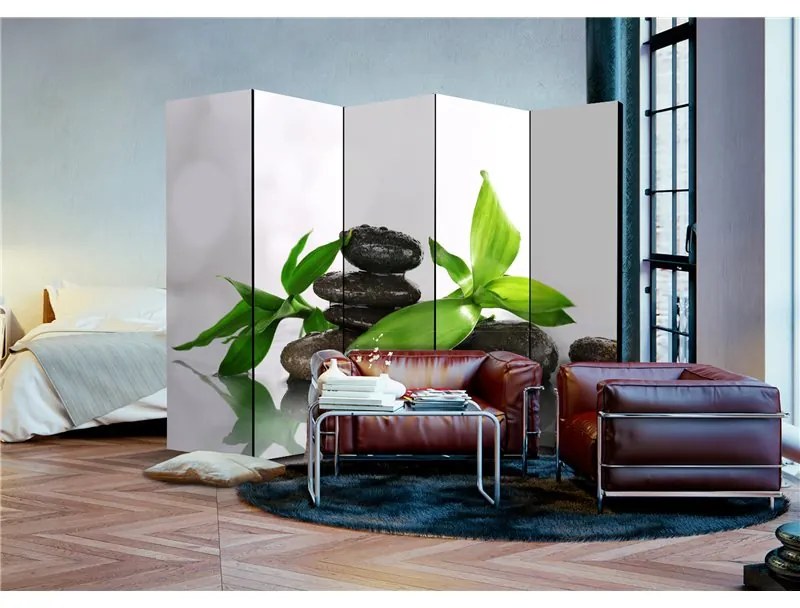 Paravento  Peaceful Harmony II [Room Dividers]  Colore Marrone, Dimensioni e Misure 225x172