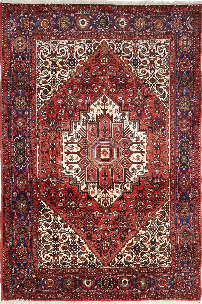 Gholtogh Tappeto persiano 130 x 190 Rosso (Iran) Annodato A Mano