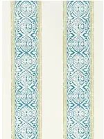 Clarke & Clarke Carta da parati Kalamkari - Teal