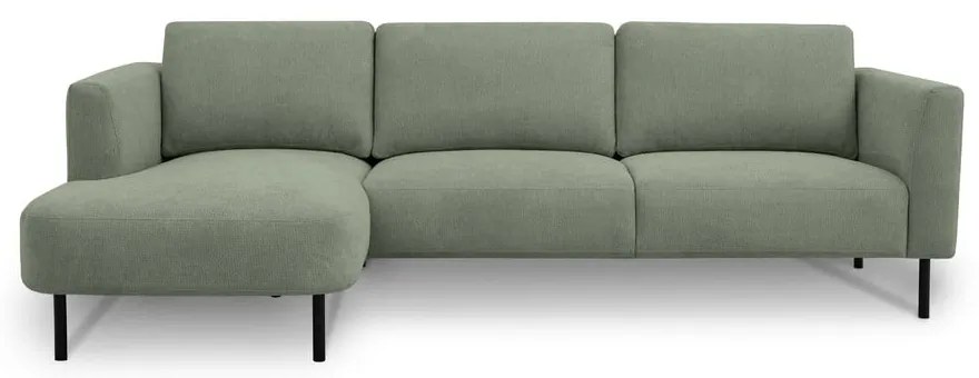 Divano angolare verde (angolo sinistro) Hero - Scandic