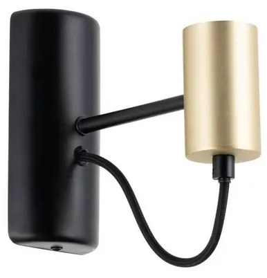 Prospa Applique da Parete Black/Brass - Lindby