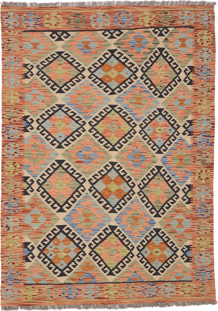 Kilim Tappeto 120 x 170 (Afghanistan) Tessuto A Mano