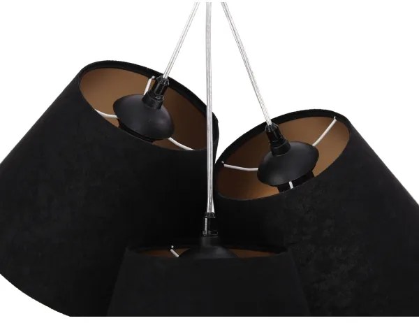 Lampadario a sospensione con filo AMBROSIA 3xE27/60W/230V