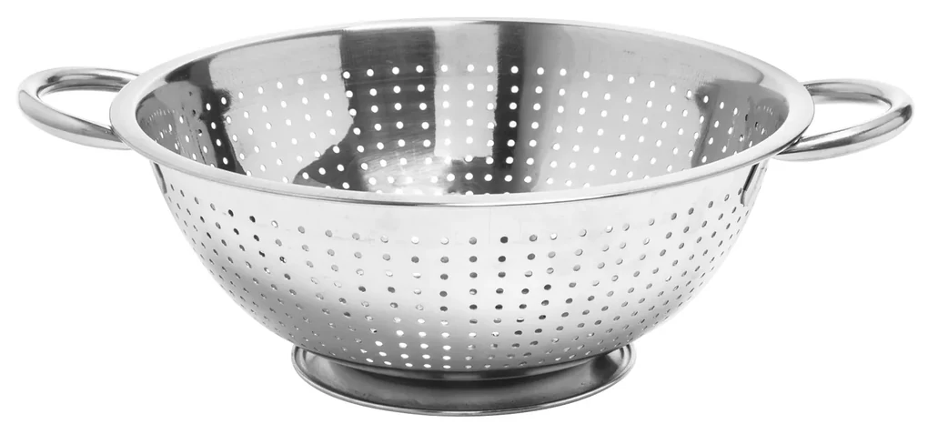 Colapasta In Acciaio Inox Pardini - Diametro 24 Cm, Con Manico, Lavabile In Lavastoviglie, Per Uso Domestico E Professionale