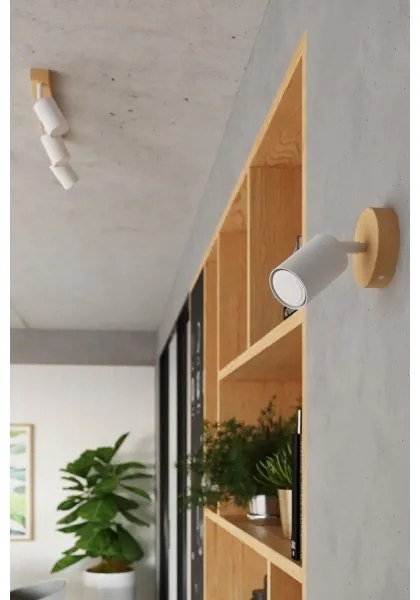 Sollux SL.1285 - Faretto da parete VERDO 1xGU10/10W/230V bianco