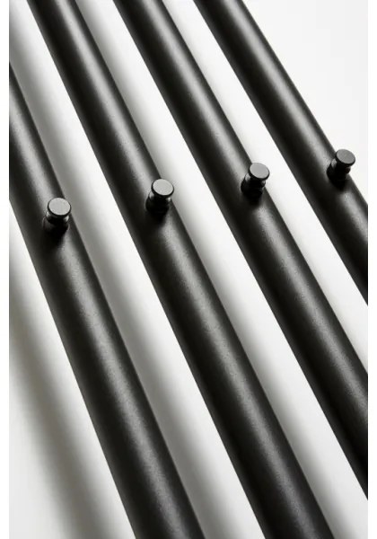 P.M.H. R2B - ROSENDAL Scala da bagno Scalda asciugamani 350W 150 cm Nero