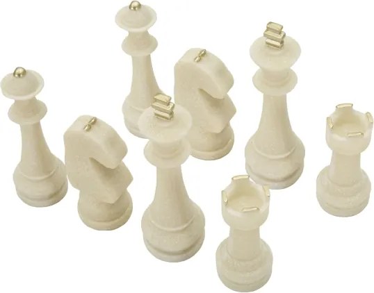 Scacchi Quarzy Set 8 Pz Assortiti Cm Ø 4,4X9,2-4,3X13,3-5X16-X4,5X10,3