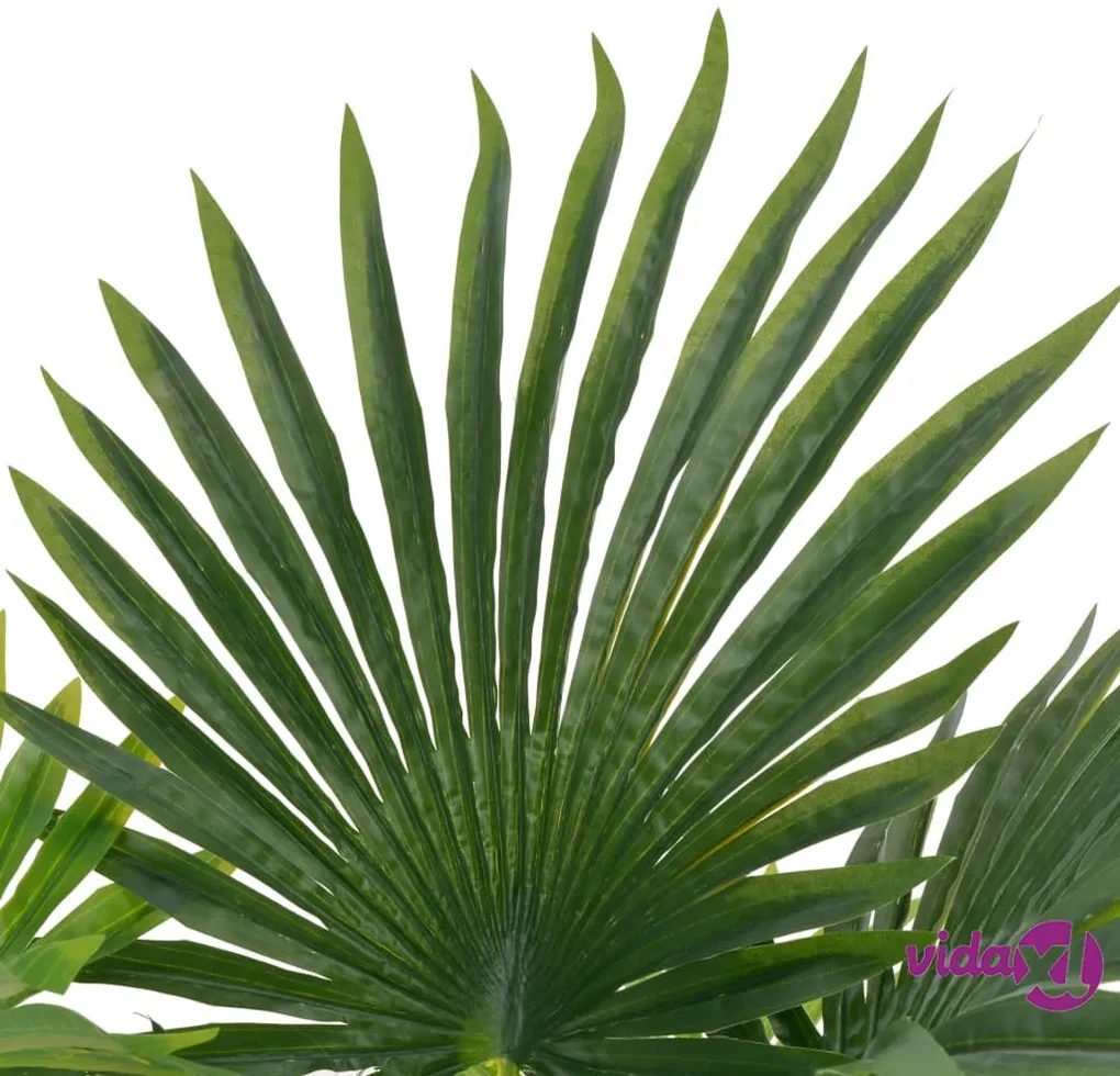 vidaXL Palma Artificiale con Vaso Verde 70 cm