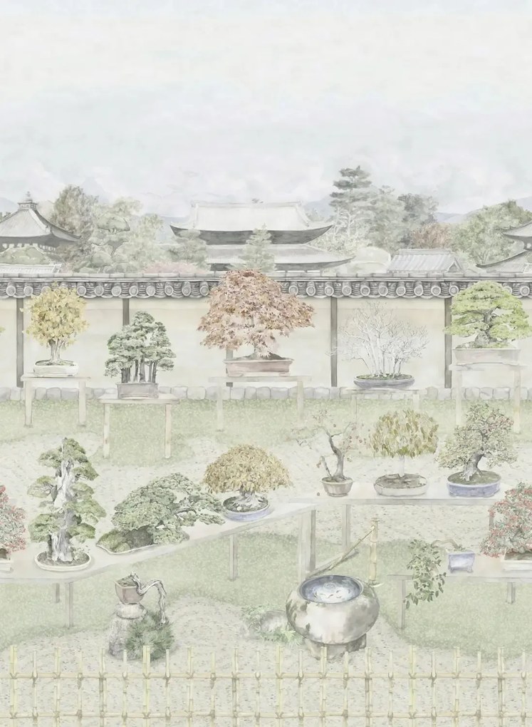 Cole & Son Carta da parati Bonsai Garden - Vivid