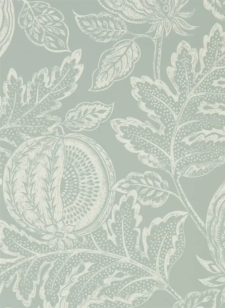 Sanderson Carta da parati Cantaloupe - English Grey