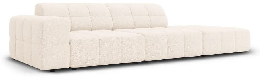 Chaise-lounge color crema (con penisola a sinistra) Chicago – Cosmopolitan Design