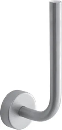 Kamalu - Portarotolo verticale in acciaio inox satinato installazione a muro | Monde-S