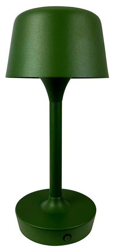 DybergLarsen - FLOW LED Portable Lampada da Tavolo Scuro Verde DybergLarsen