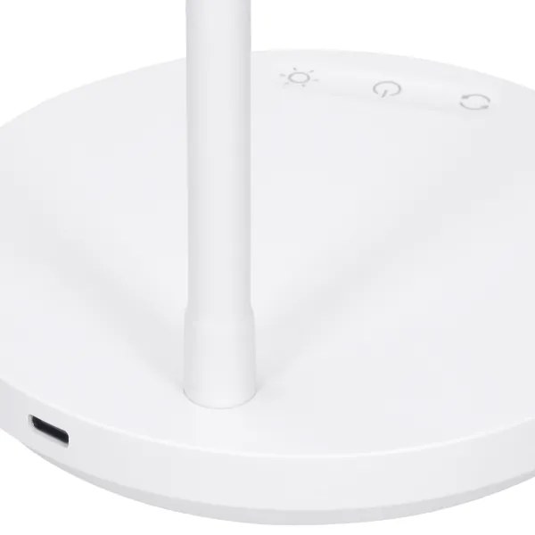 Solight WO3000-W - Lampada da tavolo LED dimmerabile LED/4,5W/5V 3000/4000/6500K bianco