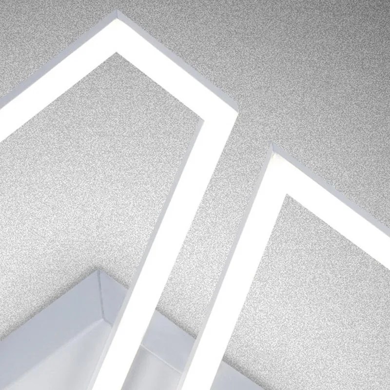 Plafoniera LED Yoko bianco IP20 bianco naturale, 2790 lumen NOVECENTO