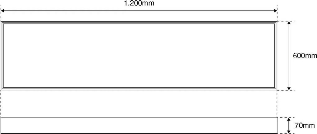 Plafoniera LED 120x60 84W CCT Bianco Variabile UGR19 con driver Philips Colore Bianco Variabile CCT